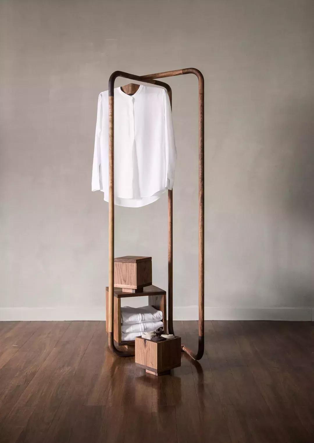 见过漂浮的衣架吗丨4个衣帽架设计给心爱的衣服安个家