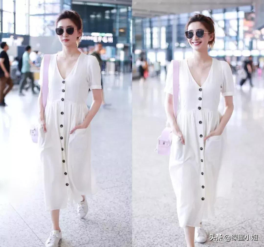 江疏影zara同款裙子,江疏影代言1.76传奇