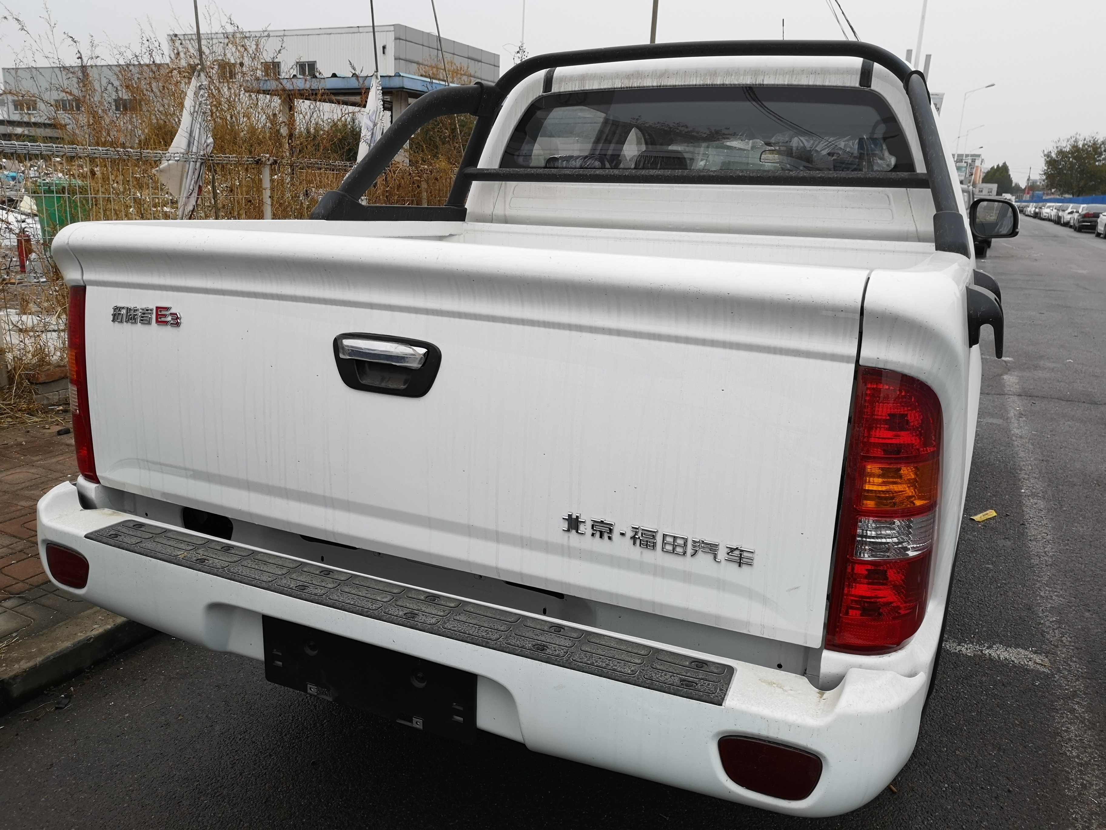 福田皮卡拓陆者e3落地价,实拍拓陆者e3皮卡