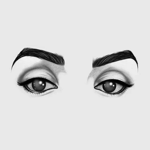 各种眼睛画法大合集,各种眼睛的画法教程容易记