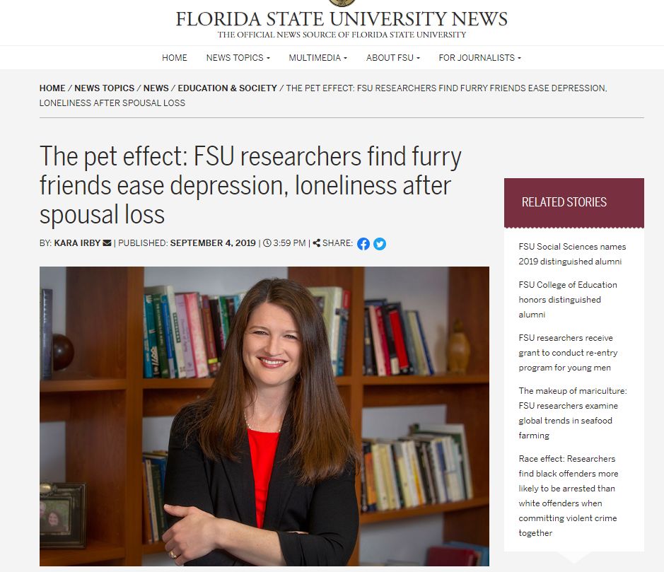 研究表明，养猫有助于缓解孤单和抑郁