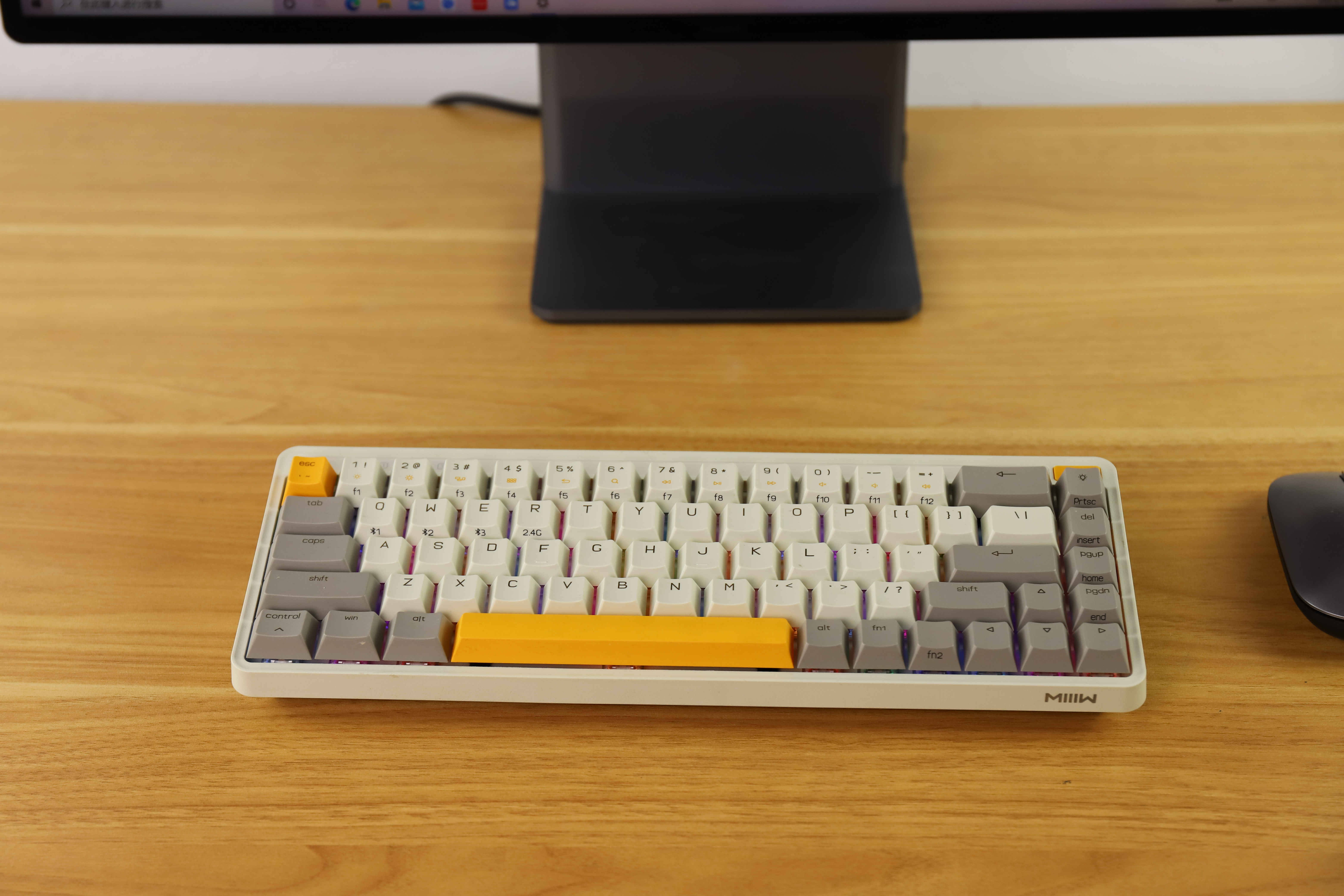 米物art三模机械键盘体验,米物art68键盘