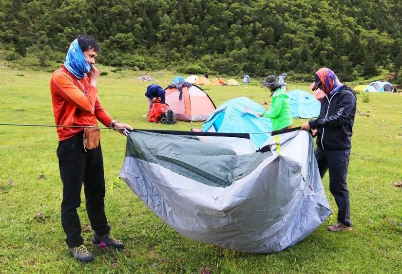 贡嘎山的徒步,贡嘎雪山大环线徒步游记