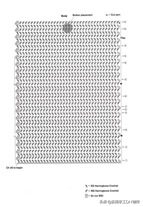 钩简约包包教程视频,适合夏天背的钩编包包花样图解