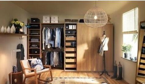 开放式衣柜简单又实用的方法,开放式衣柜怎么布置鲜艳明亮