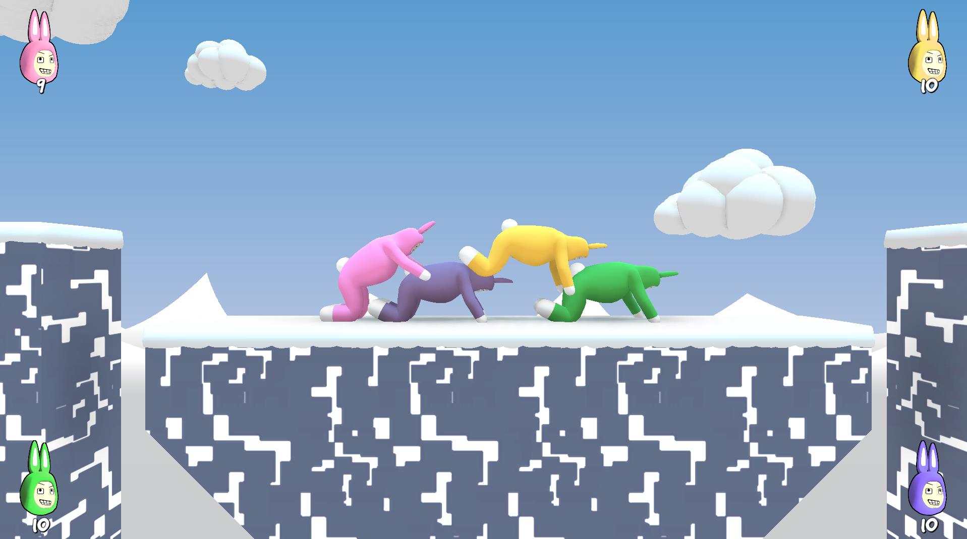 超级兔子人双人搞笑闯关游戏玩法,超级兔子人超魔性搞笑沙雕游戏