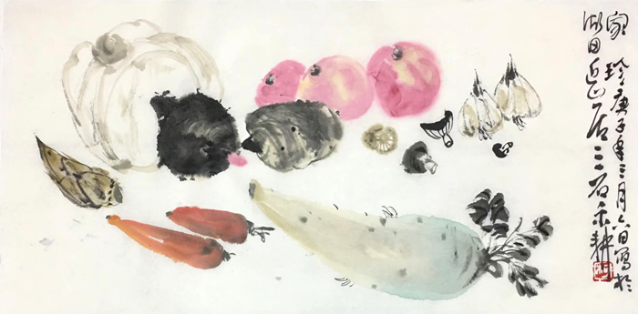 柯和根山水画,南北花鸟画精品欣赏