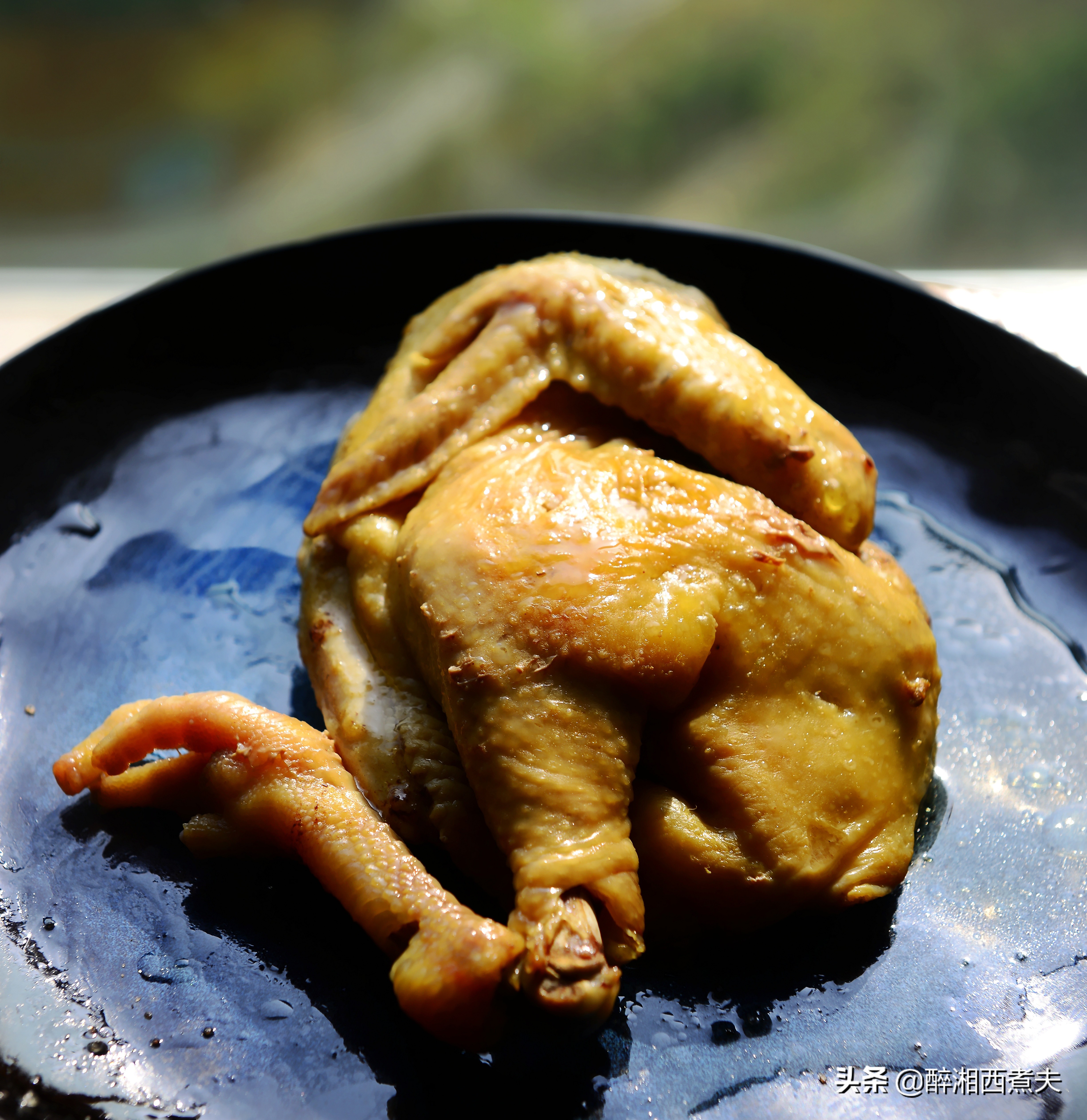 又干又香的盐焗鸡做法,商用粗盐版盐焗鸡的正宗做法