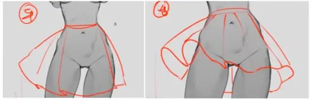 褶皱到底该怎么画,绘画板画线断线