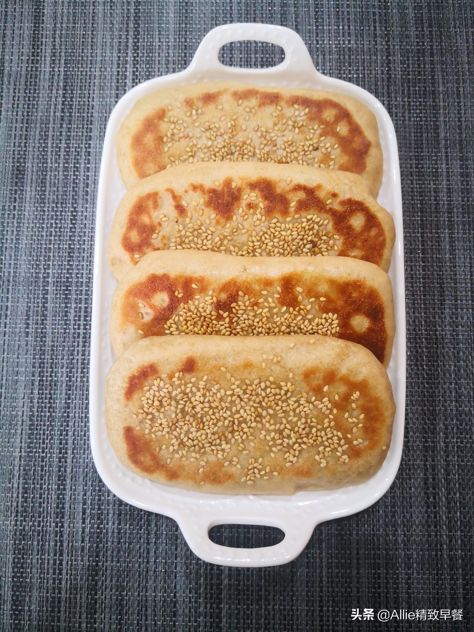 酥酥烧饼正宗做法,五香酥烧饼做法大全