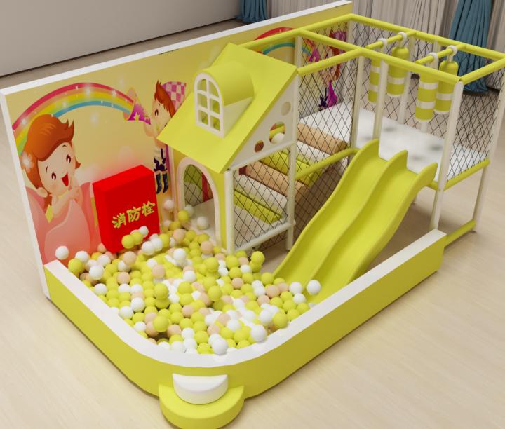 开一个室内儿童乐园小型,室内小型儿童乐园设计效果图