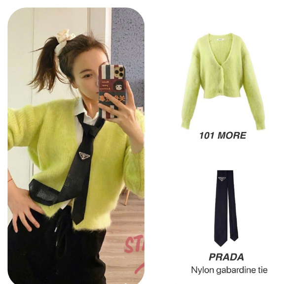 吴昕真的是越来越懂打扮了,吴昕晒新照服装红黑配