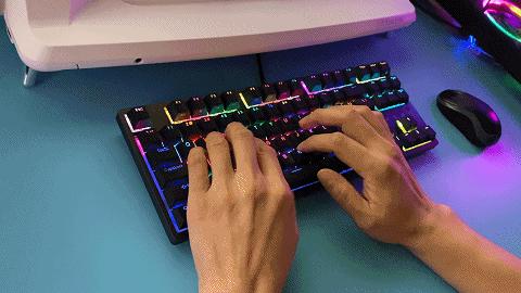 杜伽茶轴键盘,红轴还是茶轴打字快