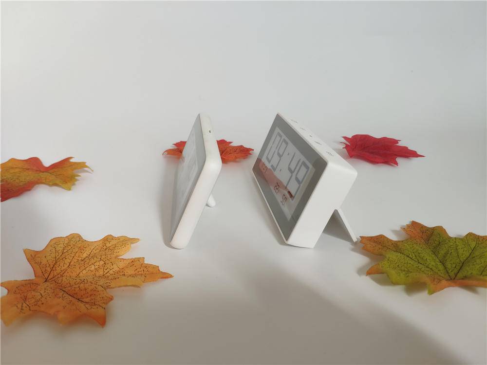 米家秒秒测温湿度计,秒秒测温湿度智能时钟