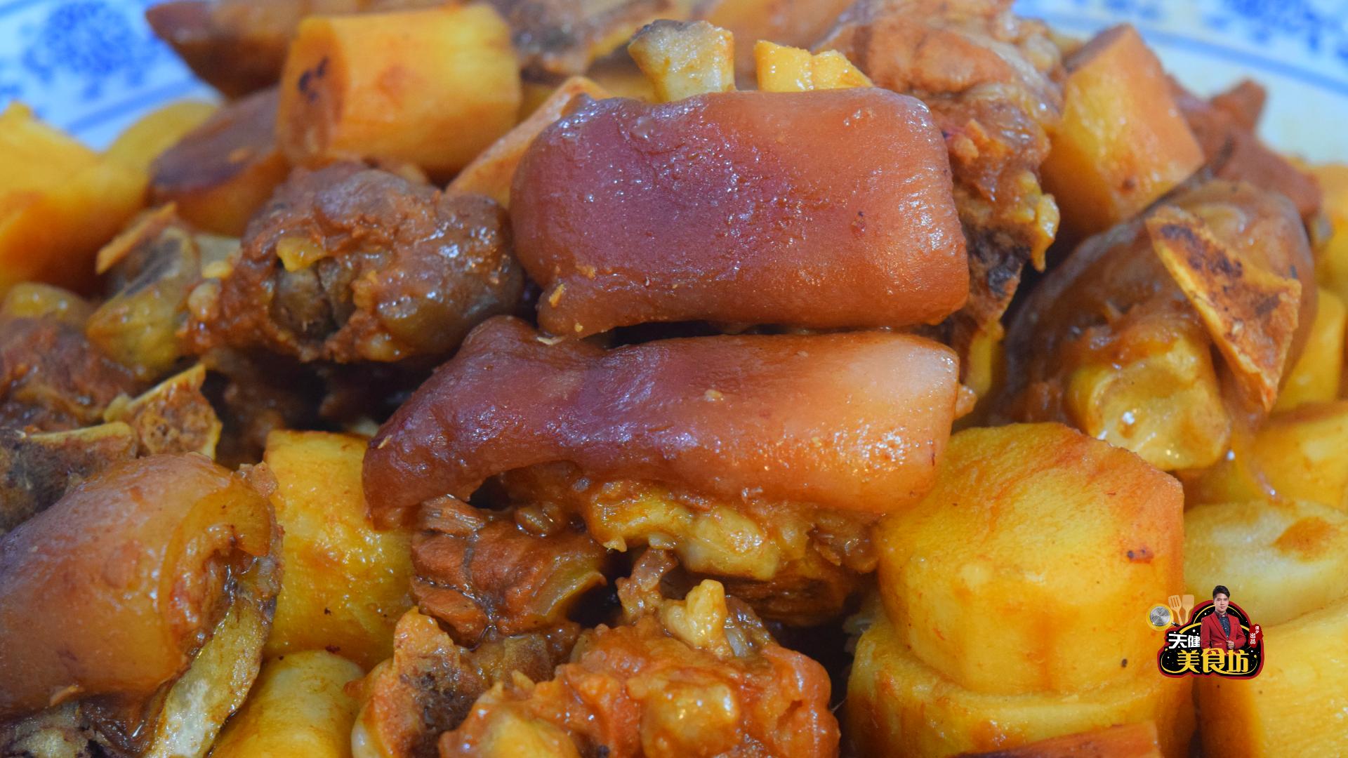 山药和猪脚怎么做法才好吃,爱吃猪脚的请注意教你一种新做法