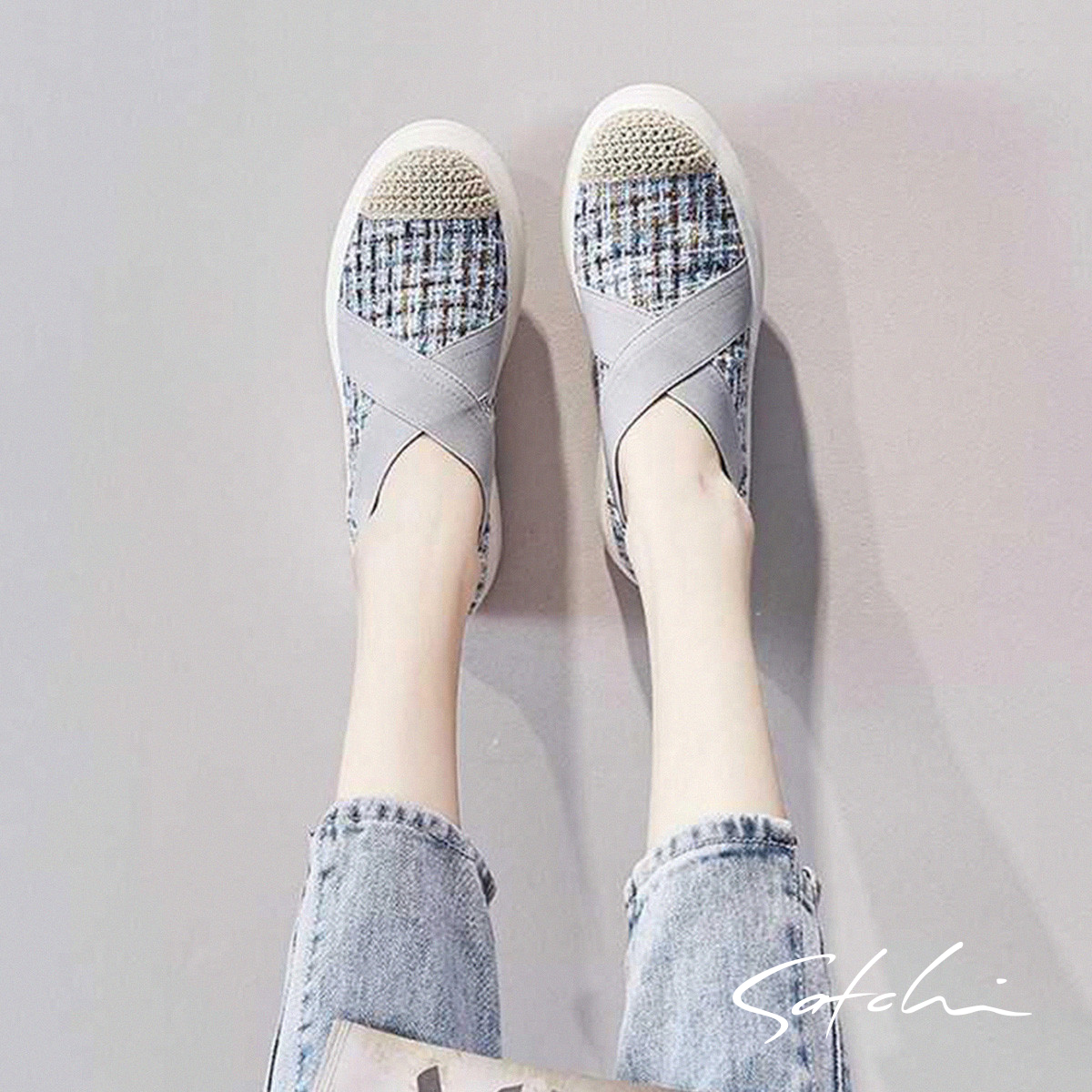 不能错过这双休闲感满满的渔夫鞋,不闷脚潮流渔夫鞋懒人鞋