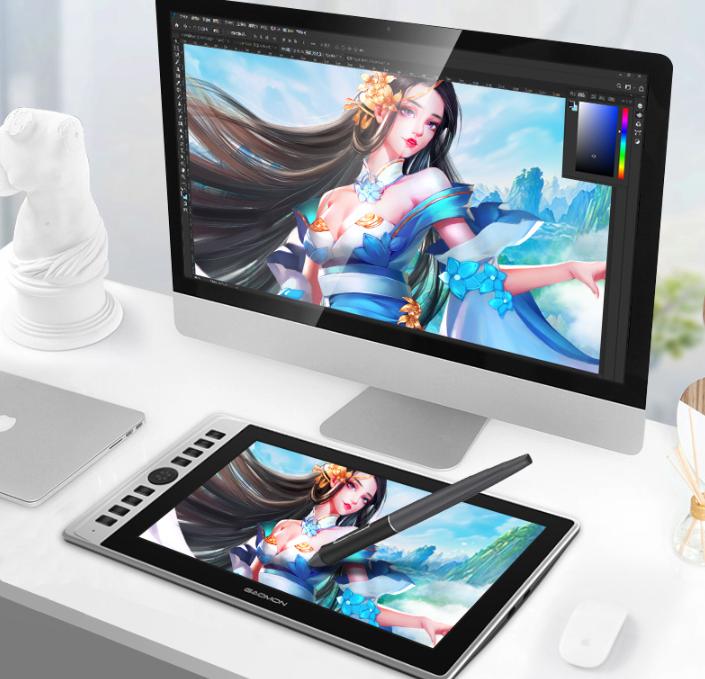 高漫g13和高漫g16手绘屏哪个好,高漫手绘屏g12屏幕没有保护膜