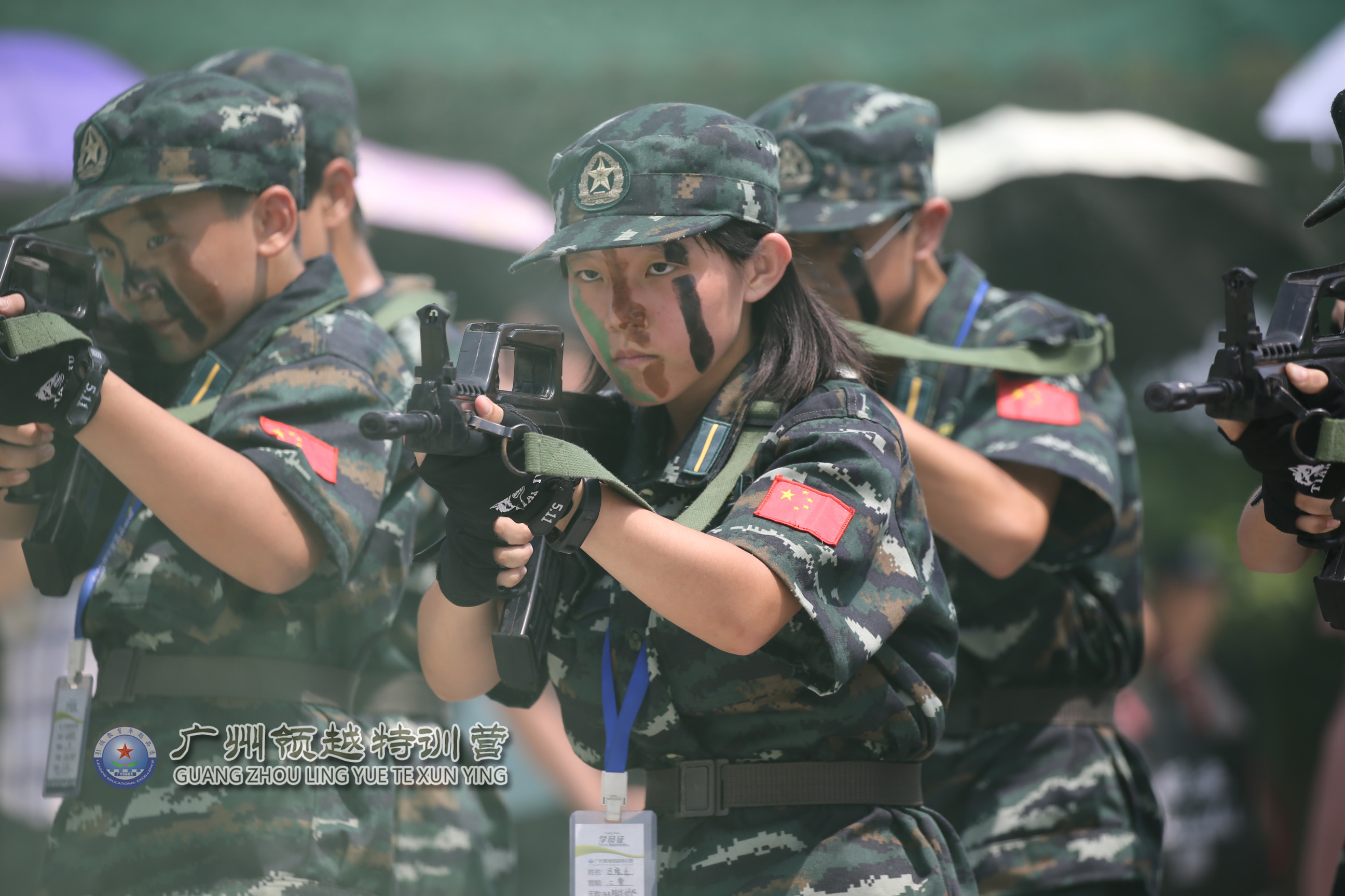 军事夏令营对孩子有什么好处,女生参加夏令营的好处