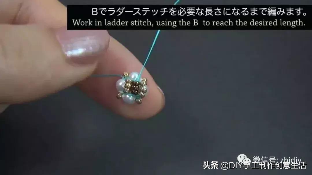 简单手工串珠戒指和发箍,戒指手工diy串珠慢视频