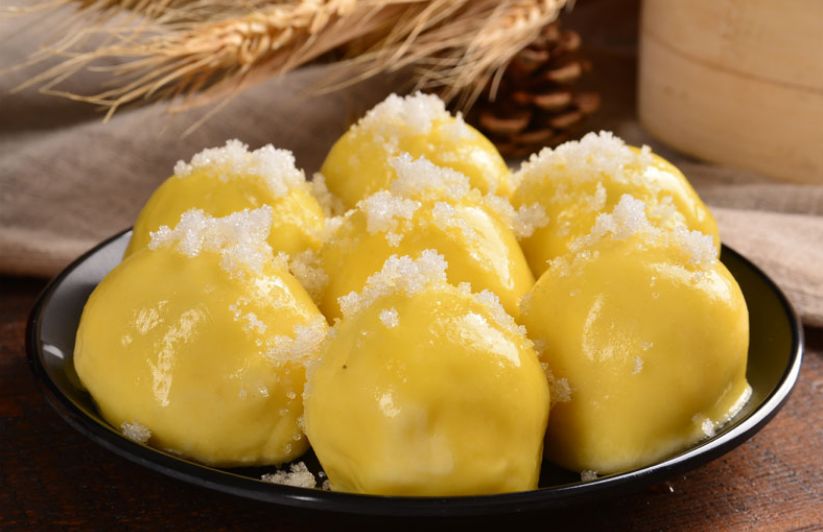 老七粘豆包,吉祥喜庆粘豆包