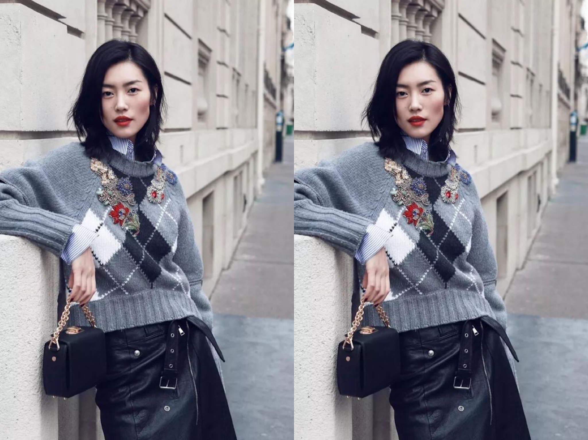 毛衣穿搭与衬衫搭配,冬天毛衣时尚穿法让你秒变小公主