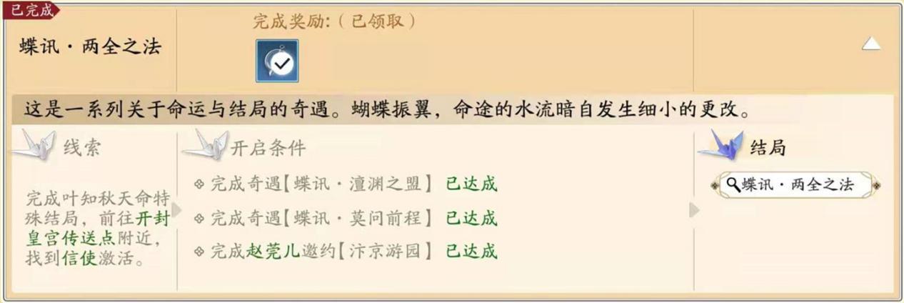 沉浸江湖故事,新奇遇解锁与开启条件一览