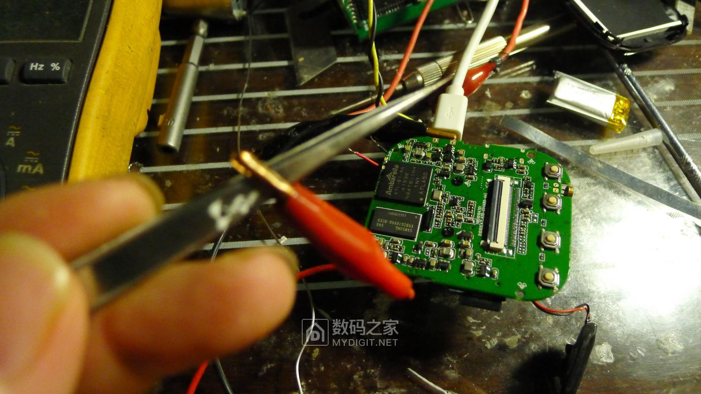 PAPAGO行车记录仪GoSafe535拆解，电源接反故障维修及思路分享