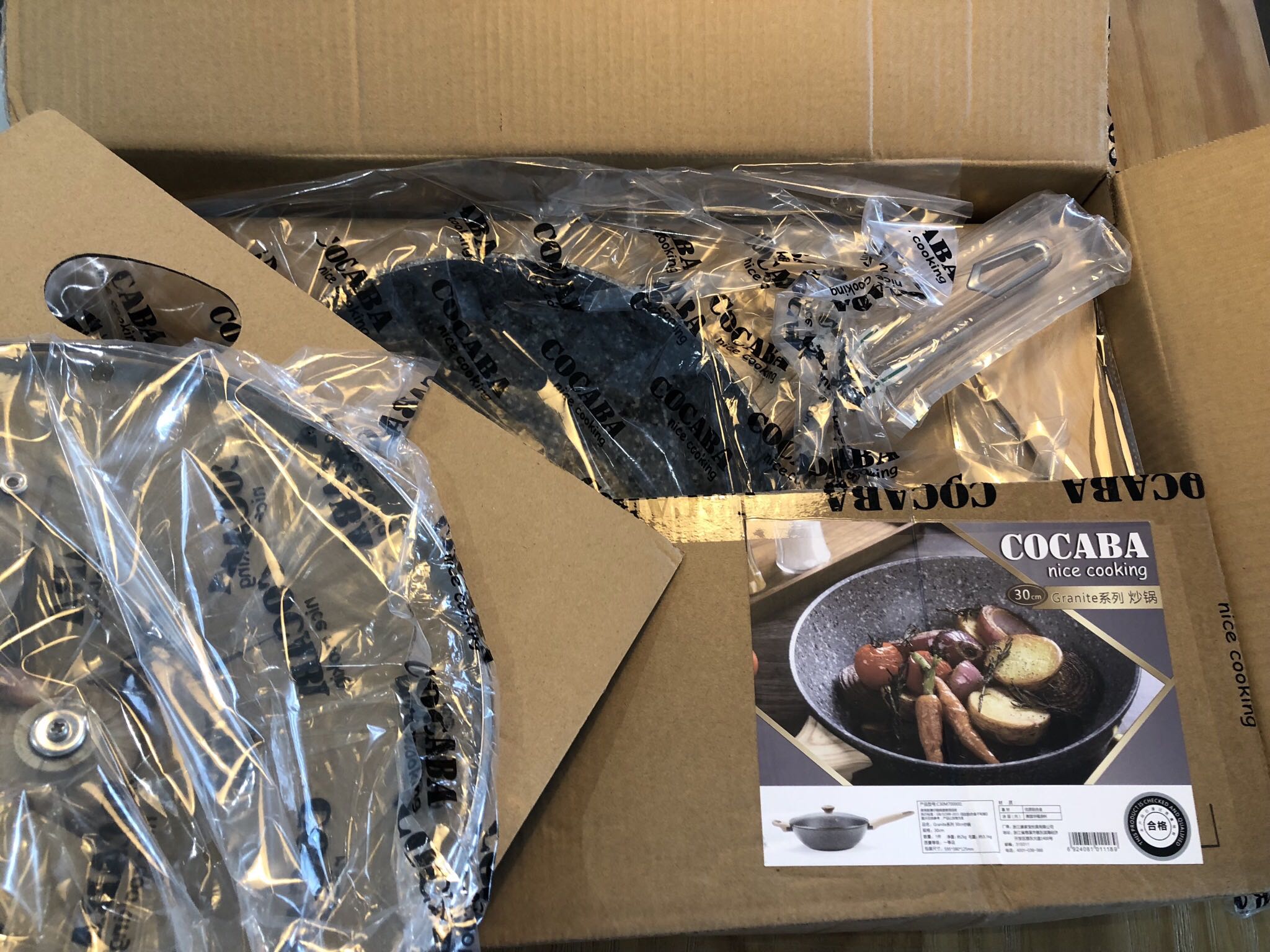 cocaba麦饭石炒锅,cocaba锅具品牌