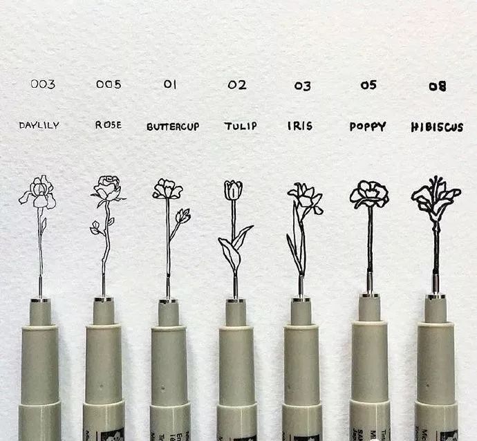 晨光勾线笔和樱花勾线笔哪个好,绘画勾线笔用哪种比较好