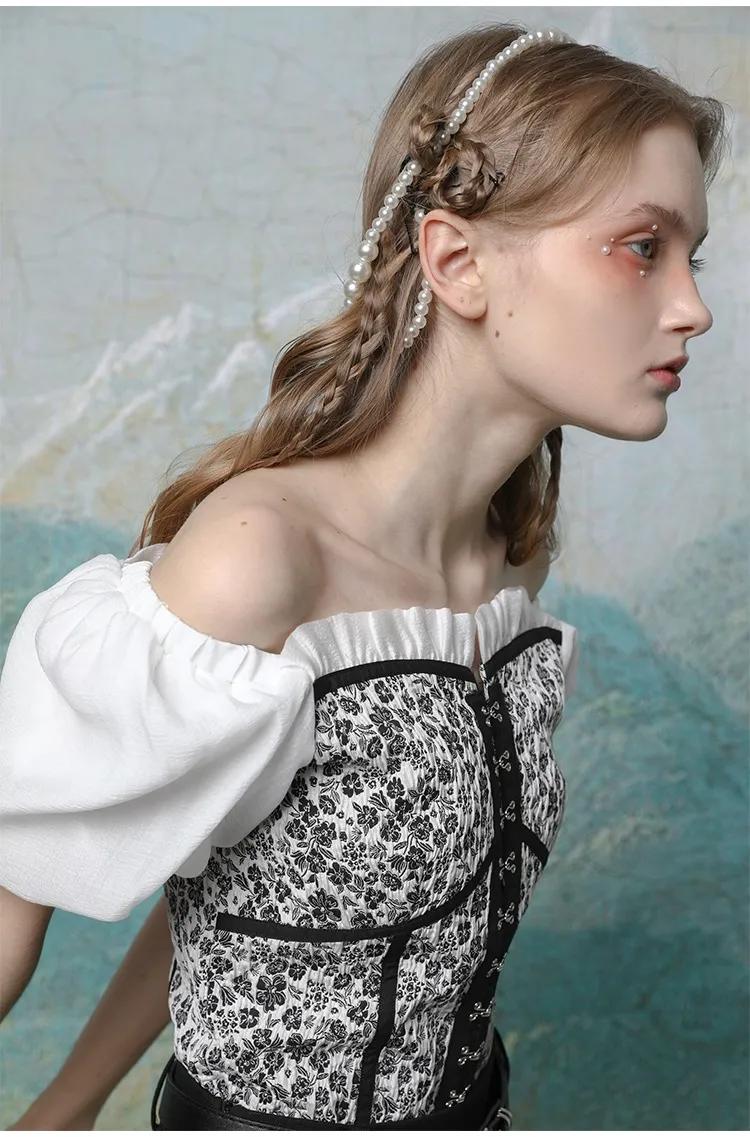 最火的泡泡袖上衣穿搭秋冬,夏天泡泡袖设计感小众上衣