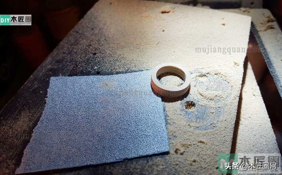 木戒指制作教程,diy手工木制品木工