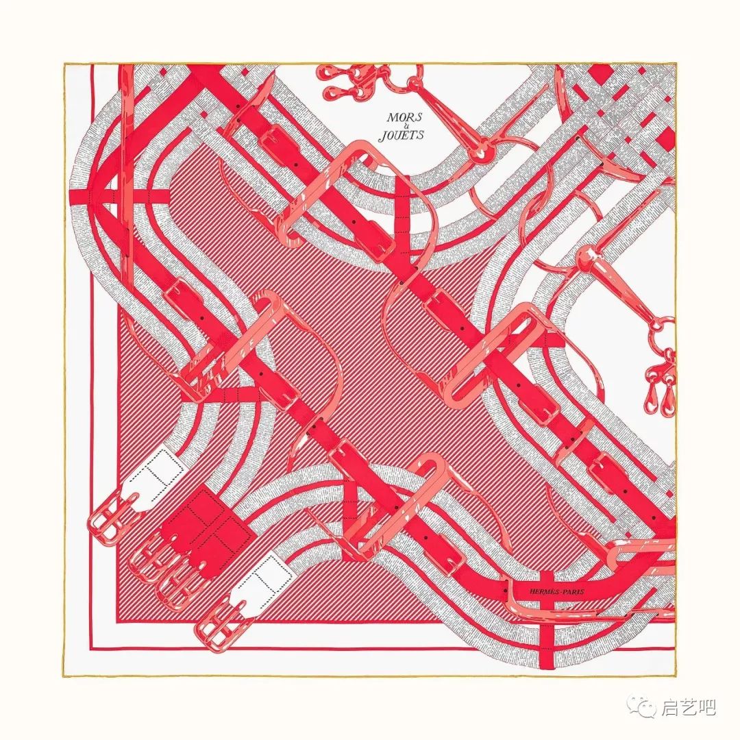 踏青归来,爱马仕中式马鞍丝巾