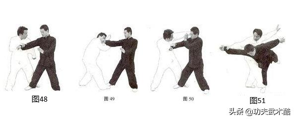 八卦掌散手十八式绕树打法,八卦掌散手技法应用