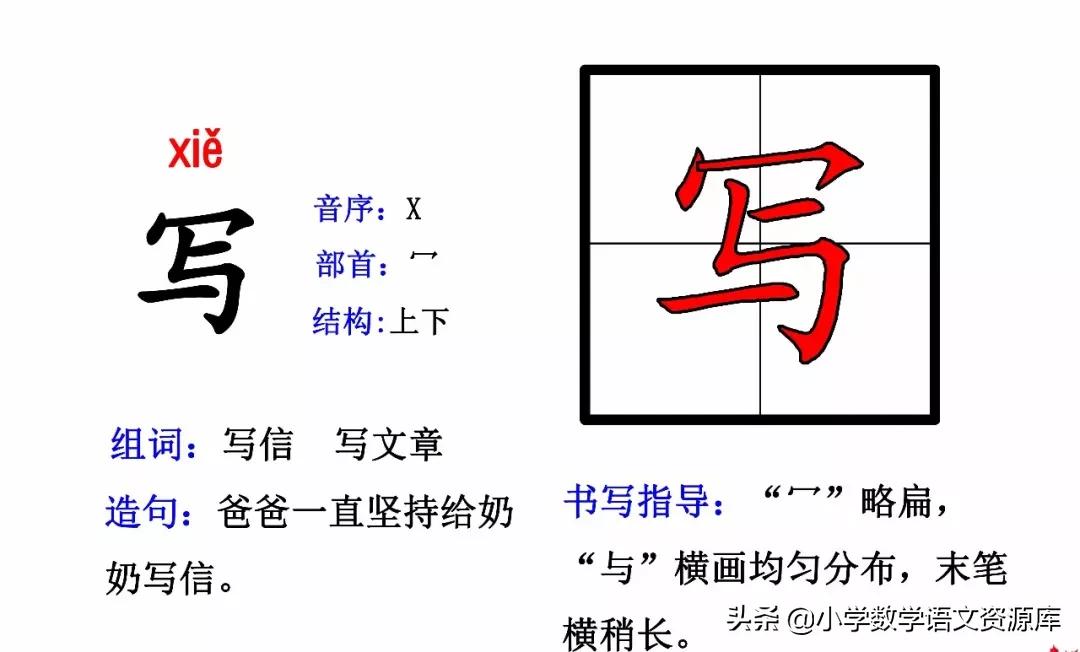 二年级上册生字部首组词造句表格,二年级上册生字偏旁部首造句