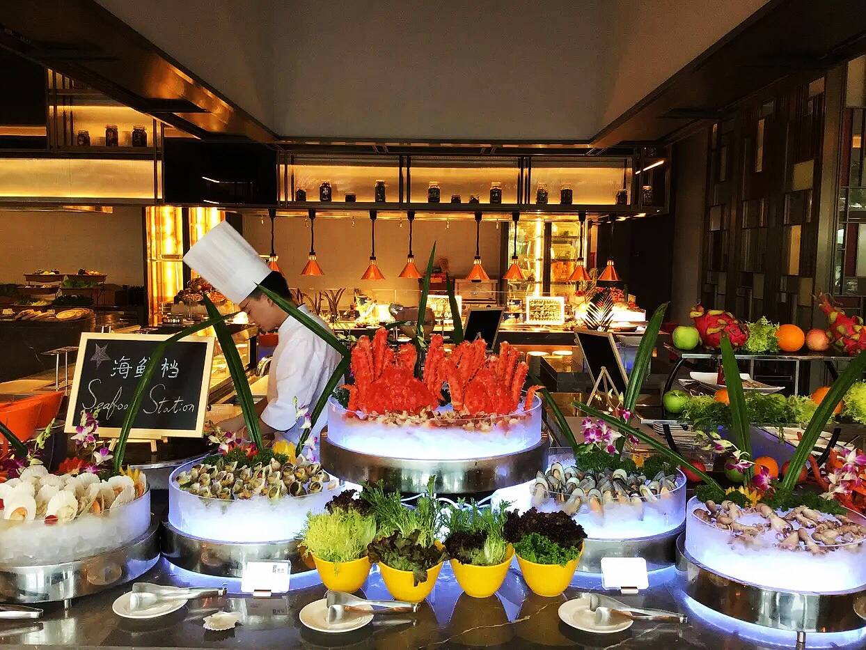 广州万达文华酒店自助餐,万达嘉华酒店自助餐菜品