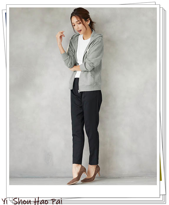 thombrowne灰色卫衣5码上身效果,灰色日系卫衣