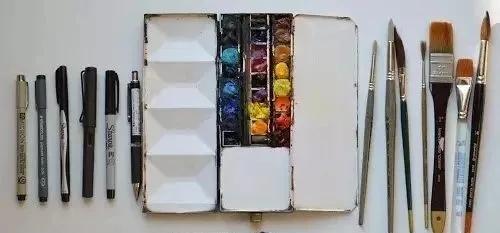 酣畅淋漓的水彩,酣畅淋漓水彩