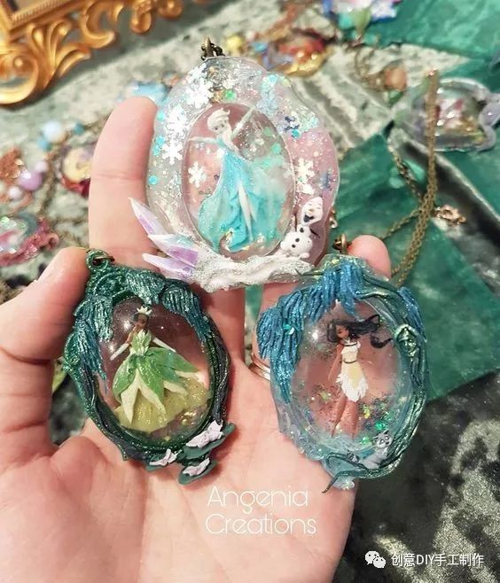 独一无二的软陶饰品,唤醒公主梦