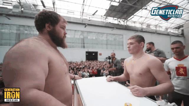 俄罗斯大汉,俄罗斯大汉pk东北大汉