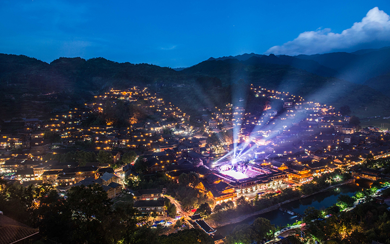 贵州蚩尤全景,贵州祭蚩尤