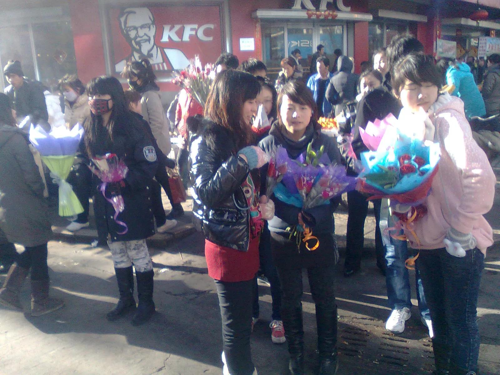 榆林城区街拍,陕西榆林街拍