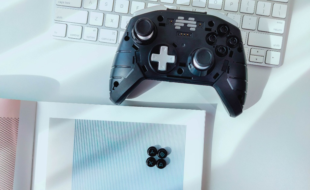 北通宙斯精英机械游戏手柄套装版,宙斯机械手柄