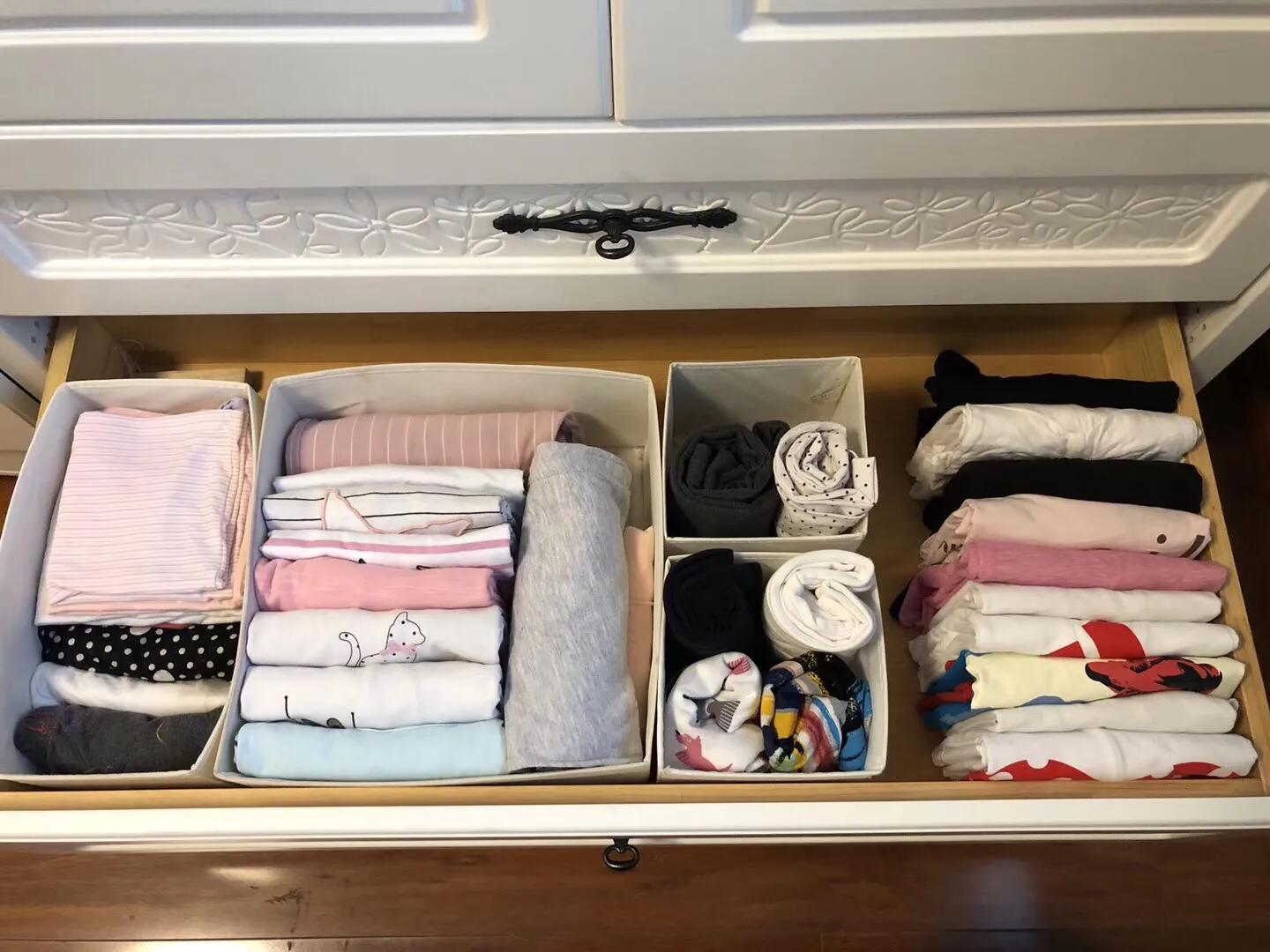 衣橱衣服折叠收纳省空间,衣橱收纳神器小号