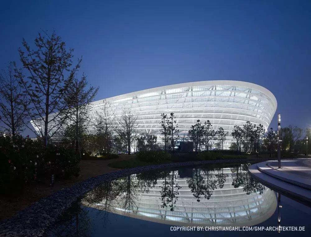 gmp建筑设计作品杭州,gmp建筑体育场