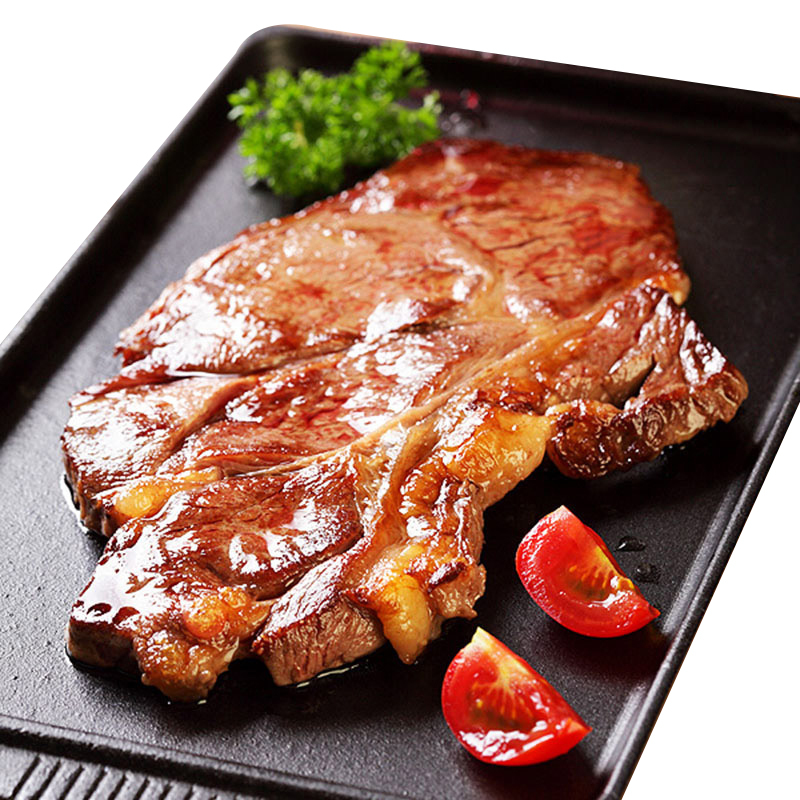 米其林大师户外煎牛排,米其林餐厅烤牛排