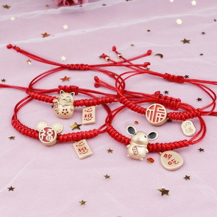 棉麻绳编织手链教程,情侣手链单绳