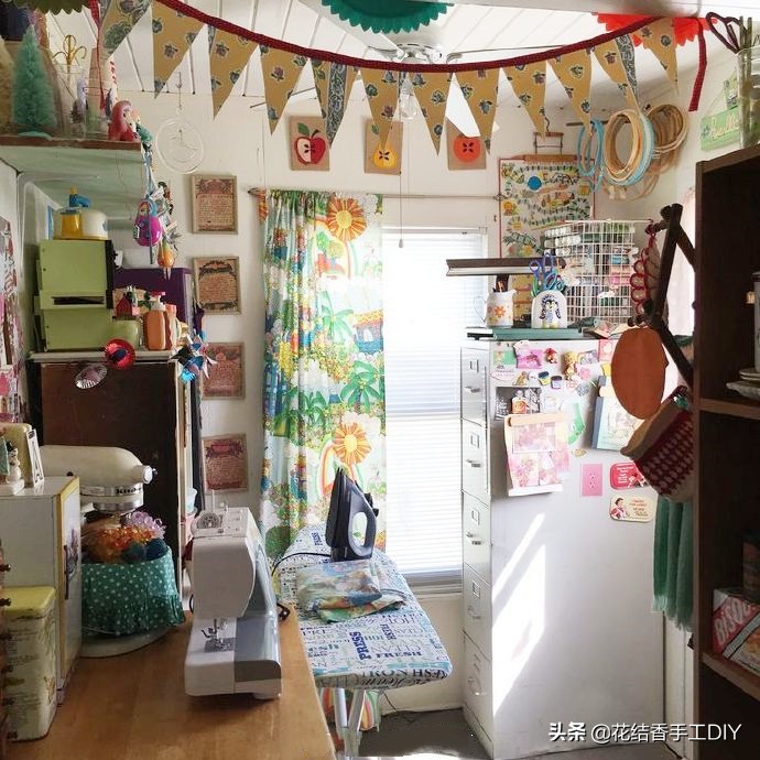 美丽的工作间，幸福的小窝窝，做手工的人都爱它