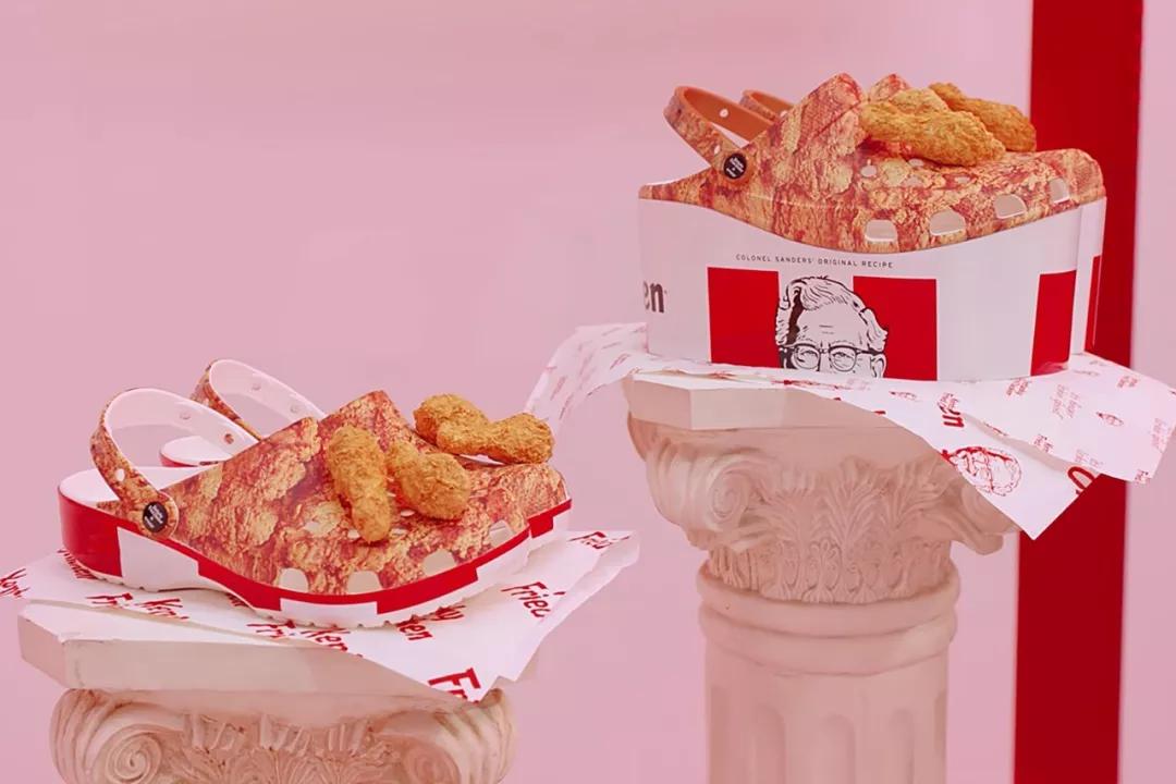 丧心病狂kfc竟然推出炸鸡味拖鞋,kfc鞋子