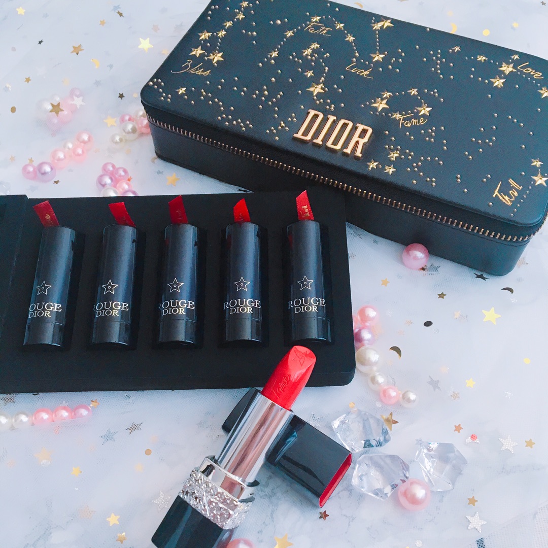 2018dior限定,2018年dior圣诞限定口红