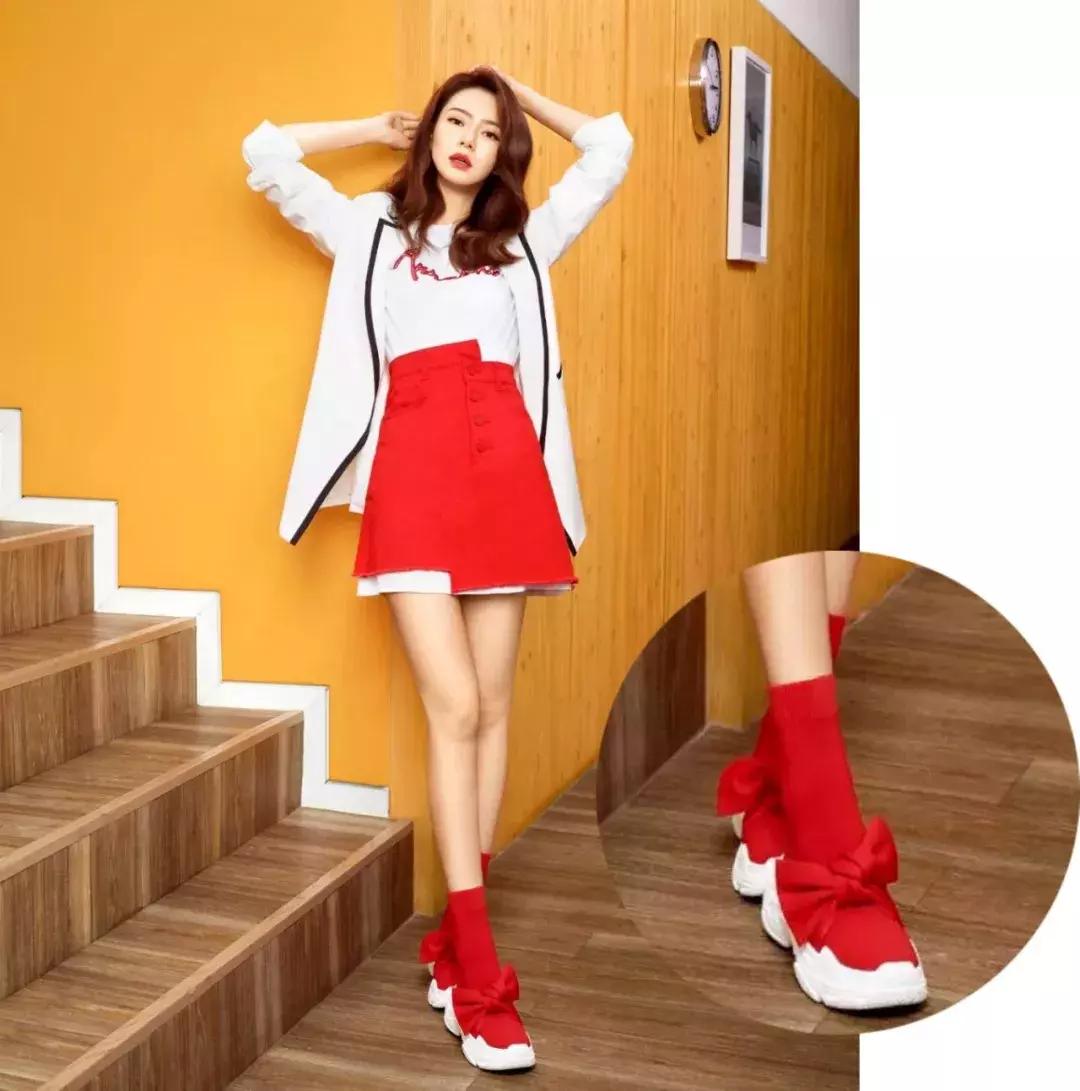 英伦袜靴穿搭裙子,袜靴穿搭新款